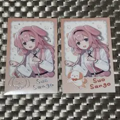 周央サンゴ わんにゃんDays Vol.2 ランダムチェキ風カード にじさんじ