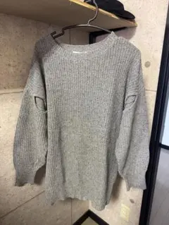 RETRO GIRL ニットチュニック ワンピース