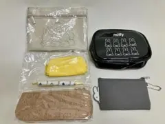 ミッフィー ポーチ5点＋ペン 未使用付録セット