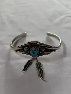 Navajo Elaine Tahe 3面スタンプ ワークバングル Ⅱ - メルカリ