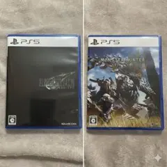 PS5 2本セット　モンハンワイルズ / FF7リバース