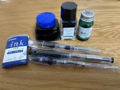 万年筆、インク まとめ売り con-70付属‼️