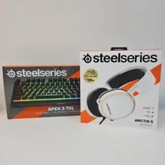 SteelSeries APEX 3 TKL & ARCTIS 5 セットのサムネイル