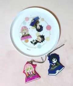 鬼滅の刃 ミルキープレート 　ラバーストラップ