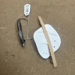 【送料込】バレッタ 2本セット(ピンク&シルバー・ストーン付)