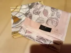 LANVIN COLLECTION TRUSSARDIハンカチ 2枚セット