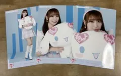 イコラブ シナモンコラボ 生写真 ノーマル 瀧脇笙古 3種コンプリートセット