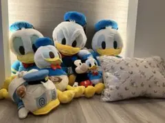 ディズニー　ドナルド　ぬいぐるみ7点セット