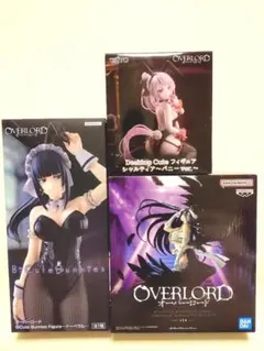 【ヒ※※※ク様専用】OVERLORDアルベド・シャルティア・ナーベラル　外箱無し