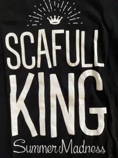 SCAFULL KING Summer Madness ブラックTシャツ