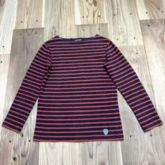 オーシバル ORCIVAL バスクシャツ ボーダー ボートネック サイズ2