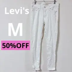 SALE✨Levi's 【M】711 SKINNY ホワイトスキニー　リーバイス
