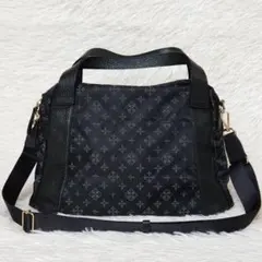 未使用♡ラシット がま口ミニショルダーバッグ ネイビー ×イエロー