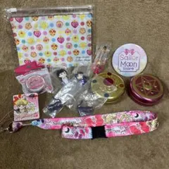 セーラームーン ネックストラップ　缶バッジ　ガチャ　まとめ売り