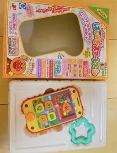 はじめてスマートフォンアンパンマンフリフリ・つみきマスキングテープ　おもちゃ
