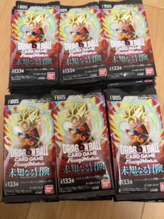 【ドラゴンボールカード】フュージョンワールド　未知なる冒険　サーチ済み64パック