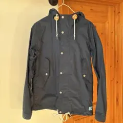 HELLY HANSENヘリーハンセン ネイビー フード付　マウンテンパーカー