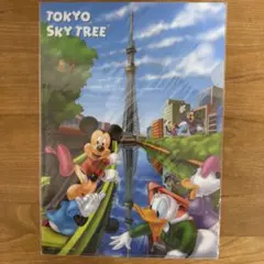 Disney 東京スカイツリー クリアファイル