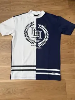美品】ラッセルノ 半袖 モックネック シャツ ホワイト サイズ4（M