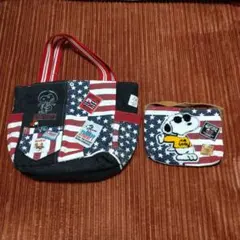 スヌーピー トートとポーチセット