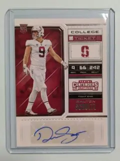 ① ダルトン シュルツ　Dalton Schultz　サイン　AUTO　NFL