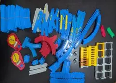 【大量】プラレール レール・情景・橋脚 まとめ売りセット（洗浄済み）