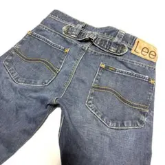 w29の83㎝　Lee ジーンズ　ブーツカット　シンチバック　デニム　ベルボトム