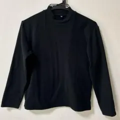 UNIQLO ソフトフリースハイネック黒