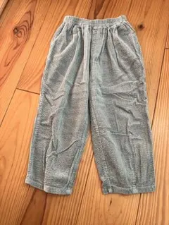 チェック柄ロングパンツ 130cm