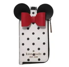 新品＊kate spade ミニー カードケース ディズニー　パスケース