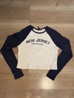h&m 長袖 クロップトップ