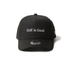 New Era Golf is Good ゴルフキャップ ブラック メンズ