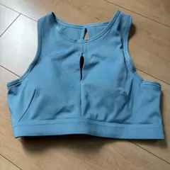 Nike スポーツブラ ブルー
