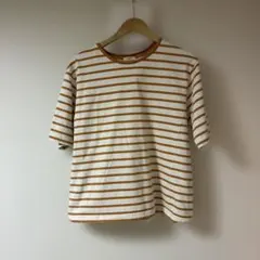 studio CLIP 半袖ストライプTシャツ
