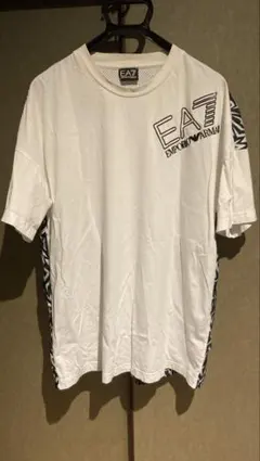 【EA7 EMPORIO ARMANI 】Tシャツ ホワイト Lサイズ相当