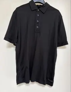 【美品】PRADA プラダ　ポロシャツ　半袖　黒のサムネイル