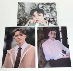 SEVENTEEN バーノン クリアファイル ポートレート セット