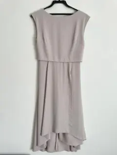 FRAY I.Dワンピース ドレス フォーマル お呼ばれ ベージュ スリット入り