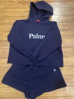 repipi armario ネイビースウェットパーカーセットアップ S