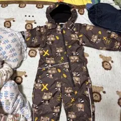 Lassie 子供用スキーウェア 110サイズ ブラウン