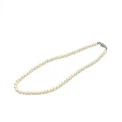 ホワイトパールネックレス 約40cm