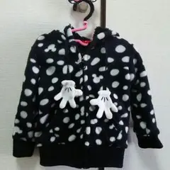 ミッキー  ボアパーカー