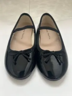 バレエシューズ ブラック 18.0cm