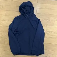 UNIQLO AIRism ネイビー パーカー 140