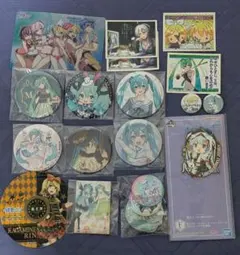 初音ミク 缶バッジ グッズ セット ７