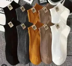 メンズ くるぶし ソックス ５足セット ショート丈 おしゃれ スニーカー 靴下