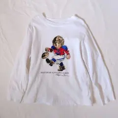 POLO RALPH LAUREN ポロベア 長袖Tシャツ ホワイトのサムネイル