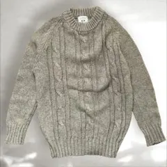 80s VAN ヴァン　ケーブルニット　ニット　セーター　ヴィンテージ