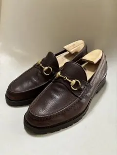 gucci グッチ　ビットローファー　メンズ　ホースビット　革靴　ローファー
