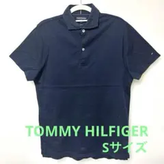 TOMMY HILFIGER ネイビー ポロシャツ Sサイズ